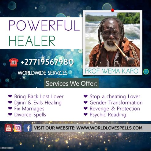 Astrologer and Psychic prof Wema Kapo